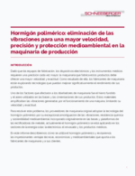 Informe técnico - Hormigón polimérico: eliminación de las vibraciones