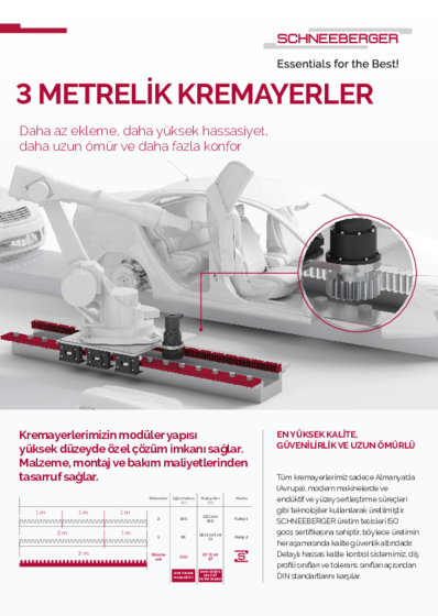 Flyer 3 METRELİK DİŞLİ ÇUBUKLAR - 